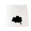 MI003 Colore Italiano Grembiule corto senza tasche 65% poliestere 35% cotone 195gr Thumbnail