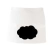 MI003 Colore Italiano Grembiule corto senza tasche 65% poliestere 35% cotone 195gr Thumbnail
