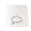 MI003 Colore Italiano Grembiule corto senza tasche 65% poliestere 35% cotone 195gr Thumbnail