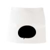 MI003 Colore Italiano Grembiule corto senza tasche 65% poliestere 35% cotone 195gr Thumbnail