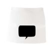 MI003 Colore Italiano Grembiule corto senza tasche 65% poliestere 35% cotone 195gr Thumbnail