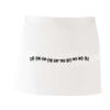 MI003 Colore Italiano Grembiule corto senza tasche 65% poliestere 35% cotone 195gr Thumbnail