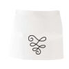 MI003 Colore Italiano Grembiule corto senza tasche 65% poliestere 35% cotone 195gr Thumbnail