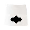 MI003 Colore Italiano Grembiule corto senza tasche 65% poliestere 35% cotone 195gr Thumbnail