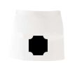 MI003 Colore Italiano Grembiule corto senza tasche 65% poliestere 35% cotone 195gr Thumbnail