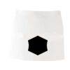 MI003 Colore Italiano Grembiule corto senza tasche 65% poliestere 35% cotone 195gr Thumbnail