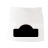 MI003 Colore Italiano Grembiule corto senza tasche 65% poliestere 35% cotone 195gr Thumbnail