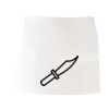 MI003 Colore Italiano Grembiule corto senza tasche 65% poliestere 35% cotone 195gr Thumbnail