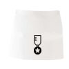 MI003 Colore Italiano Grembiule corto senza tasche 65% poliestere 35% cotone 195gr Thumbnail