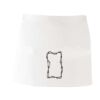 MI003 Colore Italiano Grembiule corto senza tasche 65% poliestere 35% cotone 195gr Thumbnail