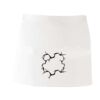 MI003 Colore Italiano Grembiule corto senza tasche 65% poliestere 35% cotone 195gr Thumbnail