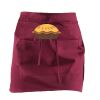 MI004 Colore Italiano Grembiule corto con tasche 65% poliestere 35% cotone 195gr Thumbnail