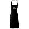 PR102 Premier Grembiule con pettorina senza tasche lavabile a 60° 100% cotone organico 240gr Thumbnail