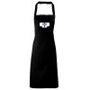PR102 Premier Grembiule con pettorina senza tasche lavabile a 60° 100% cotone organico 240gr Thumbnail