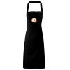 PR102 Premier Grembiule con pettorina senza tasche lavabile a 60° 100% cotone organico 240gr Thumbnail