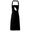 PR102 Premier Grembiule con pettorina senza tasche lavabile a 60° 100% cotone organico 240gr Thumbnail