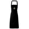 PR102 Premier Grembiule con pettorina senza tasche lavabile a 60° 100% cotone organico 240gr Thumbnail