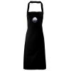 PR102 Premier Grembiule con pettorina senza tasche lavabile a 60° 100% cotone organico 240gr Thumbnail