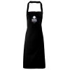 PR102 Premier Grembiule con pettorina senza tasche lavabile a 60° 100% cotone organico 240gr Thumbnail