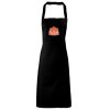 PR102 Premier Grembiule con pettorina senza tasche lavabile a 60° 100% cotone organico 240gr Thumbnail