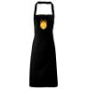 PR102 Premier Grembiule con pettorina senza tasche lavabile a 60° 100% cotone organico 240gr Thumbnail