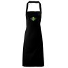 PR102 Premier Grembiule con pettorina senza tasche lavabile a 60° 100% cotone organico 240gr Thumbnail