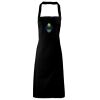 PR102 Premier Grembiule con pettorina senza tasche lavabile a 60° 100% cotone organico 240gr Thumbnail