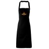 PR102 Premier Grembiule con pettorina senza tasche lavabile a 60° 100% cotone organico 240gr Thumbnail