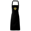 PR102 Premier Grembiule con pettorina senza tasche lavabile a 60° 100% cotone organico 240gr Thumbnail