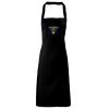 PR102 Premier Grembiule con pettorina senza tasche lavabile a 60° 100% cotone organico 240gr Thumbnail