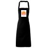 PR102 Premier Grembiule con pettorina senza tasche lavabile a 60° 100% cotone organico 240gr Thumbnail