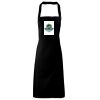 PR102 Premier Grembiule con pettorina senza tasche lavabile a 60° 100% cotone organico 240gr Thumbnail