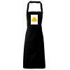 PR102 Premier Grembiule con pettorina senza tasche lavabile a 60° 100% cotone organico 240gr Thumbnail