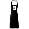 PR102 Premier Grembiule con pettorina senza tasche lavabile a 60° 100% cotone organico 240gr Thumbnail