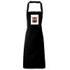 PR102 Premier Grembiule con pettorina senza tasche lavabile a 60° 100% cotone organico 240gr Thumbnail