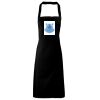 PR102 Premier Grembiule con pettorina senza tasche lavabile a 60° 100% cotone organico 240gr Thumbnail