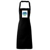 PR102 Premier Grembiule con pettorina senza tasche lavabile a 60° 100% cotone organico 240gr Thumbnail