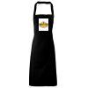 PR102 Premier Grembiule con pettorina senza tasche lavabile a 60° 100% cotone organico 240gr Thumbnail