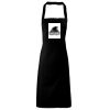 PR102 Premier Grembiule con pettorina senza tasche lavabile a 60° 100% cotone organico 240gr Thumbnail