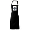 PR102 Premier Grembiule con pettorina senza tasche lavabile a 60° 100% cotone organico 240gr Thumbnail