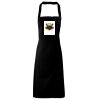 PR102 Premier Grembiule con pettorina senza tasche lavabile a 60° 100% cotone organico 240gr Thumbnail