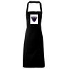 PR102 Premier Grembiule con pettorina senza tasche lavabile a 60° 100% cotone organico 240gr Thumbnail