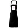 PR102 Premier Grembiule con pettorina senza tasche lavabile a 60° 100% cotone organico 240gr Thumbnail