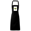 PR102 Premier Grembiule con pettorina senza tasche lavabile a 60° 100% cotone organico 240gr Thumbnail