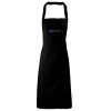 PR102 Premier Grembiule con pettorina senza tasche lavabile a 60° 100% cotone organico 240gr Thumbnail