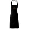 PR102 Premier Grembiule con pettorina senza tasche lavabile a 60° 100% cotone organico 240gr Thumbnail
