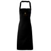PR102 Premier Grembiule con pettorina senza tasche lavabile a 60° 100% cotone organico 240gr Thumbnail