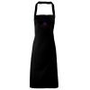 PR102 Premier Grembiule con pettorina senza tasche lavabile a 60° 100% cotone organico 240gr Thumbnail