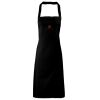PR102 Premier Grembiule con pettorina senza tasche lavabile a 60° 100% cotone organico 240gr Thumbnail