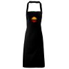 PR102 Premier Grembiule con pettorina senza tasche lavabile a 60° 100% cotone organico 240gr Thumbnail
